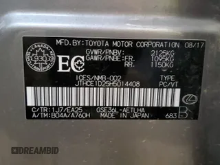 2017 Lexus IS 350 with VIN JTHCE1D25H5014408, listed as a Copart auction lot 88109545 with 63,699 mi miles and Salvage title. Bid and sale history available at DreamBid. Image 13.