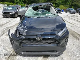 2025 Toyota RAV4 XLE Premium with VIN 2T3C1RFVXSW373756, listed as a Copart auction lot 58671675 with 3,782 mi miles and Salvage title. Bid and sale history available at DreamBid. Image 5.