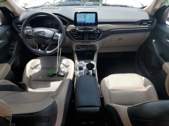 2020 Ford Escape Titanium Hybrid with VIN 1FMCU9DZ0LUB95931, listed as a Copart auction lot 59876815 with 67,932 mi miles and Salvage title. Bid and sale history available at DreamBid. Image 8.