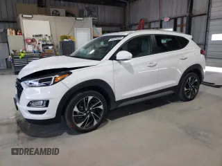 2021 Hyundai Tucson Ultimate with VIN KM8J33AL2MU284831, listed as a Copart auction lot 63304055 with 53,382 mi miles and Salvage title. Bid and sale history available at DreamBid. Image 1.