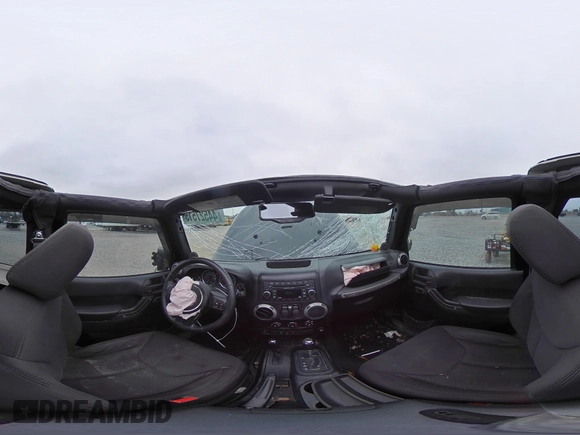 2013 Jeep Wrangler Sport with VIN 1C4AJWAG5DL511269, listed as a Copart auction lot 44527515 with 107,671 mi miles and Salvage title. Bid and sale history available at DreamBid. Image 13.