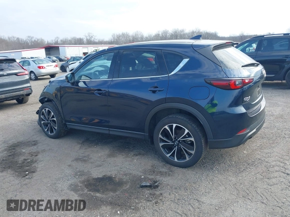 2022 Mazda CX-5 2.5 S Premium Package with VIN JM3KFBDM4N1528813, listed as a IAAI auction lot 41695842 with 29,994 mi miles. Bid and sale history available at carsss.com. Image 14.