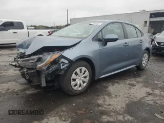 2020 Toyota Corolla L with VIN 5YFDPRAE9LP052278, listed as a Copart auction lot 52086835 with 45,971 mi miles and Salvage Title. Bid and sale history available at carsss.com. Image 1.