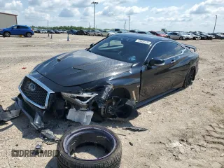 2017 Infiniti Q60 Premium z VIN JN1EV7EL8HM550508, wystawiony jako Copart lot #55854735 z przebiegiem 100 039 mil mil oraz Szkoda całkowita • Salvage title. Historia ofert i sprzedaży dostępna na DreamBid. Obrazek 1.