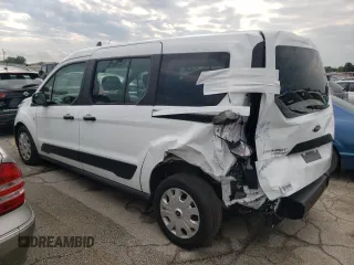 2022 Ford Transit Connect XL z VIN NM0GE9E29N1524891, wystawiony jako Copart lot #67585133 z przebiegiem 7 025 mil mil oraz . Historia ofert i sprzedaży dostępna na DreamBid. Obrazek 2.