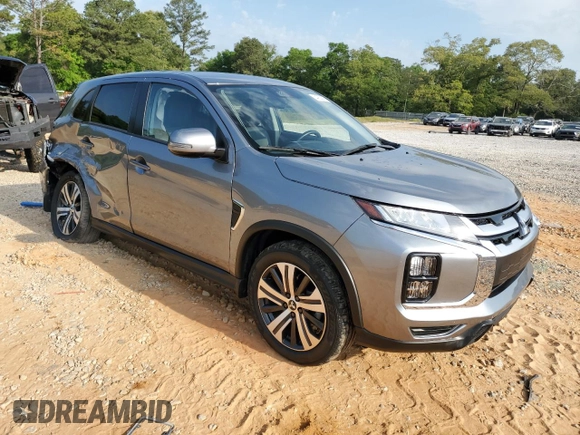 2022 Mitsubishi Outlander SE with VIN JA4APVAU7NU022926, listed as a Copart auction lot 54352665 with 41,909 mi miles and Salvage title. Bid and sale history available at DreamBid. Image 4.