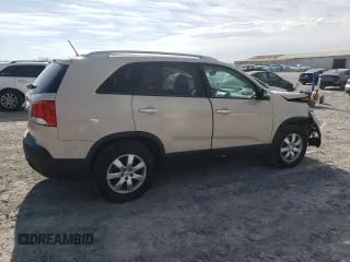 2011 Kia Sorento LX with VIN 5XYKT3A13BG039123, listed as a Copart auction lot 49666065 with 124,099 mi miles and Salvage Title. Bid and sale history available at DreamBid. Image 3.