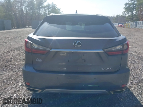 2022 Lexus RX with VIN 2T2HZMDA7NC321027, listed as a IAAI auction lot 41804718 with 44,920 mi miles. Bid and sale history available at carsss.com. Image 16.