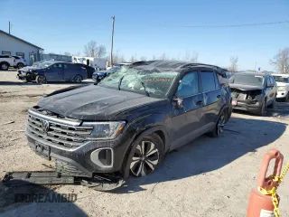 2024 Volkswagen Atlas SE z VIN 1V2LR2CA8RC515082, wystawiony jako Copart lot #42556065 z przebiegiem Nie podano mil oraz Szkoda całkowita • Salvage title. Historia ofert i sprzedaży dostępna na DreamBid. Obrazek 1.