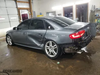 2014 Audi S4 Premium Plus with VIN WAUBGAFL8EA114919, listed as a Copart auction lot 50768455 with 113,354 mi miles and Salvage Title. Bid and sale history available at carsss.com. Image 2.