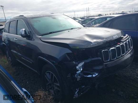 2020 Jeep Grand Cherokee Limited X with VIN 1C4RJEBG4LC265910, listed as a IAAI auction lot 41241569 with 94,060 mi miles. Bid and sale history available at carsss.com. Image 1.