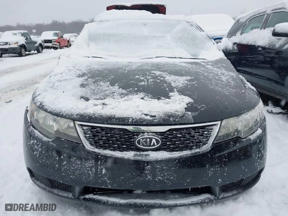 2013 Kia Forte EX with VIN KNAFU4A24D5714449, listed as a IAAI auction lot 41596706 with NaN miles. Bid and sale history available at carsss.com. Image 12.