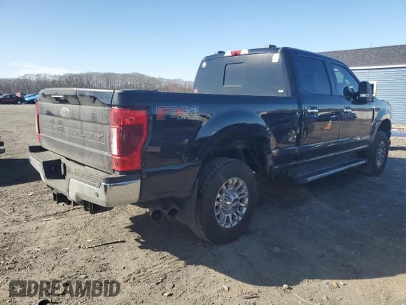 2021 Ford F-350 XL with VIN 1FT7W3BT8MEC96349, listed as a Copart auction lot 49787435 with 40,261 mi miles and Salvage Title. Bid and sale history available at DreamBid. Image 3.