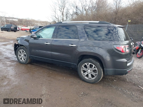 2015 GMC Acadia SLT with VIN 1GKKVRKD8FJ343452, listed as a IAAI auction lot 41173767 with 125,478 mi miles. Bid and sale history available at carsss.com. Image 3.