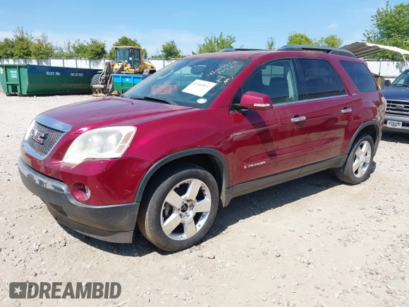 2007 GMC Acadia SLT with VIN 1GKER33737J171985, listed as a IAAI auction lot 42068832 with 256,115 mi miles. Bid and sale history available at carsss.com. Image 2.