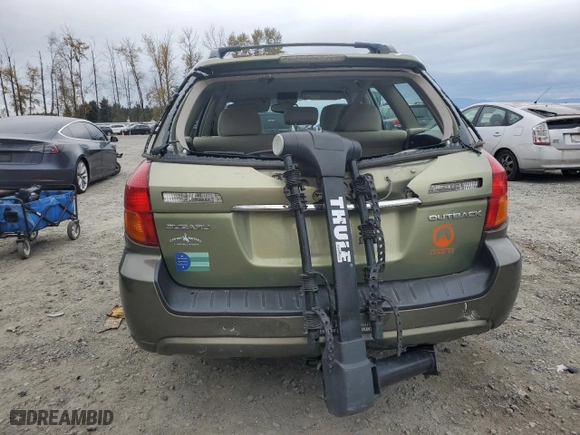 2006 Subaru Legacy Wagon Outback 2.5i with VIN 4S4BP61C667321357, listed as a Copart auction lot 76041864 with 105,449 mi miles and Salvage Title. Bid and sale history available at carsss.com. Image 6.