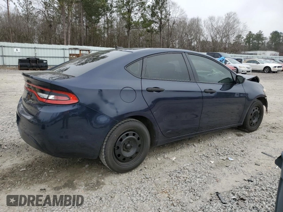 2013 Dodge Dart SE with VIN 1C3CDFAA2DD197722, listed as a Copart auction lot 48821805 with 182,465 mi miles and Salvage Title. Bid and sale history available at carsss.com. Image 3.