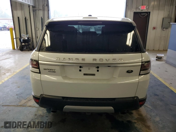 2015 Land Rover Range Rover Sport HSE with VIN SALWR2VF5FA623795, listed as a Copart auction lot 57666155 with 128,513 mi miles and Clean title. Bid and sale history available at DreamBid. Image 6.