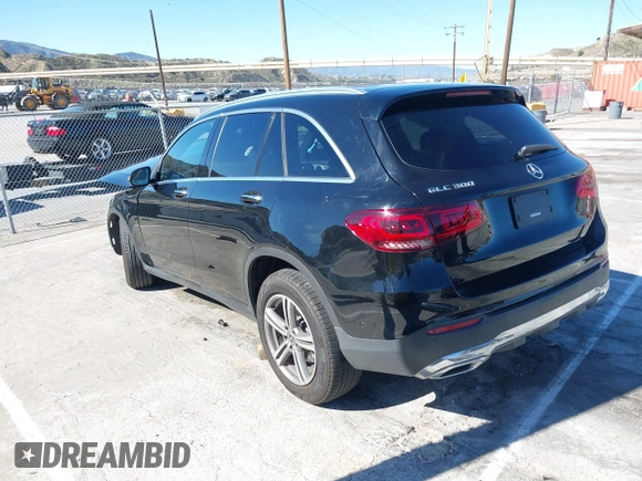 2021 Mercedes-Benz GLC with VIN W1N0G8DB6MF868330, listed as a IAAI auction lot 41835838 with 1 mi miles. Bid and sale history available at carsss.com. Image 3.