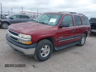 2001 Chevrolet Tahoe LS with VIN 1GNEK13T81J242596, listed as a IAAI auction lot 42177221 with 172,971 mi miles. Bid and sale history available at carsss.com. Image 2.