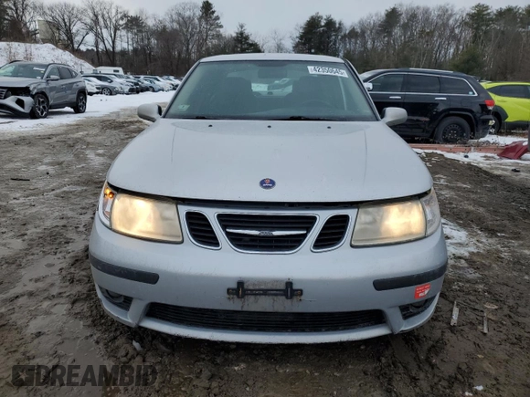2005 Saab 9-5 Aero with VIN YS3EH49G353515207, listed as a Copart auction lot 42350645 with 196,231 mi miles and Clean Title. Bid and sale history available at carsss.com. Image 5.