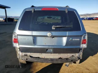 2010 Mercury Mariner Hybrid with VIN 4M2CN2K3XAKJ00771, listed as a Copart auction lot 82979364 with 203,594 mi miles and Salvage Title. Bid and sale history available at carsss.com. Image 6.