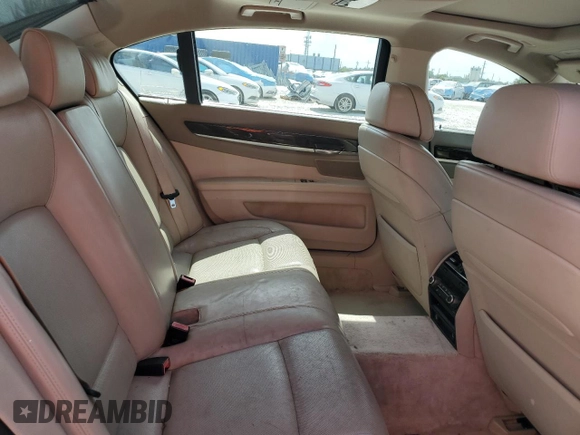 2009 BMW 7 Series 750Li с VIN WBAKB83589CY61637, выставлен на аукционе Copart как лот 58083255 с пробегом 120 594 миль миль и Чистый • Clean title. История ставок и продаж доступна на DreamBid. Изображение 10.