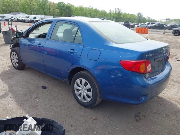 2009 Toyota Corolla with VIN JTDBL40EX99042235, listed as a IAAI auction lot 42097839 with 188,408 mi miles and . Bid and sale history available at carsss.com. Image 3.