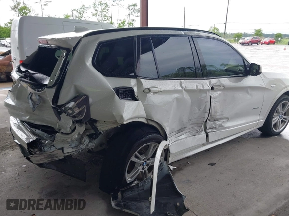 2014 BMW X3 xDrive35i z VIN 5UXWX7C51E0E77941, wystawiony jako IAAI lot #42243282 z przebiegiem 132 255 mil mil oraz . Historia ofert i sprzedaży dostępna na DreamBid. Obrazek 6.