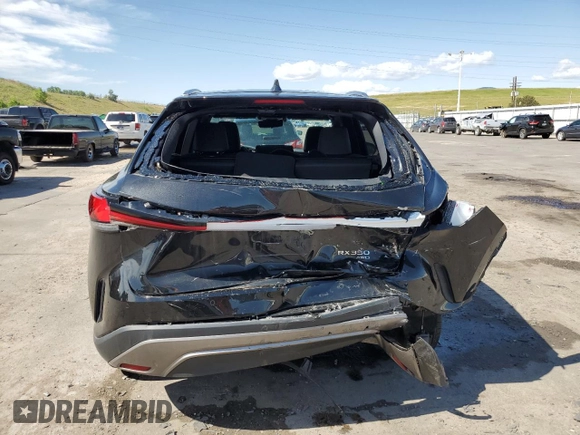 2023 Lexus RX with VIN 2T2BAMCA0PC019032, listed as a Copart auction lot 60090154 with 20,225 mi miles and Salvage Title. Bid and sale history available at carsss.com. Image 6.