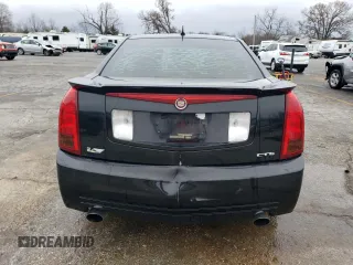 2007 Cadillac CTS-V with VIN 1G6DN57UX70108616, listed as a Copart auction lot 75827064 with 168,500 mi miles and Salvage Title. Bid and sale history available at carsss.com. Image 6.