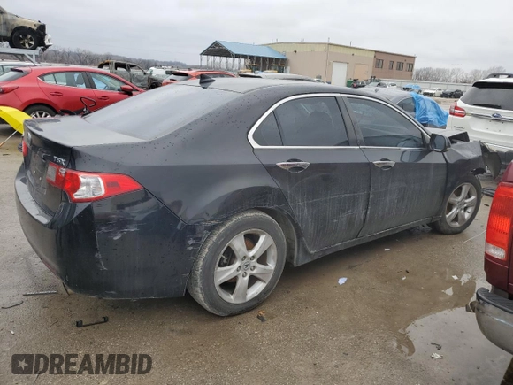 2009 Acura TSX with VIN JH4CU26689C030981, listed as a Copart auction lot 43267585 with 177,686 mi miles and Salvage Title. Bid and sale history available at carsss.com. Image 3.