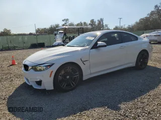 2019 BMW M4 with VIN WBS4Y9C51KAG67058, listed as a Copart auction lot 81354064 with 63,350 mi miles and Salvage Title. Bid and sale history available at carsss.com. Image 1.