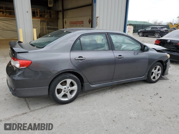 2012 Toyota Corolla L with VIN 5YFBU4EEXCP044820, listed as a Copart auction lot 51020175 with 119,293 mi miles and Salvage Title. Bid and sale history available at carsss.com. Image 3.