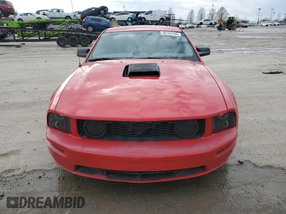 2009 Ford Mustang with VIN 1ZVHT80N895129590, listed as a Copart auction lot 46162455 with 145,096 mi miles and Salvage Title. Bid and sale history available at carsss.com. Image 5.