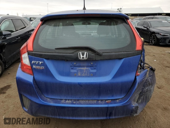 2017 Honda Fit LX with VIN 3HGGK5G50HM702451, listed as a Copart auction lot 80144223 with 82,716 mi miles and Salvage Title. Bid and sale history available at DreamBid. Image 6.