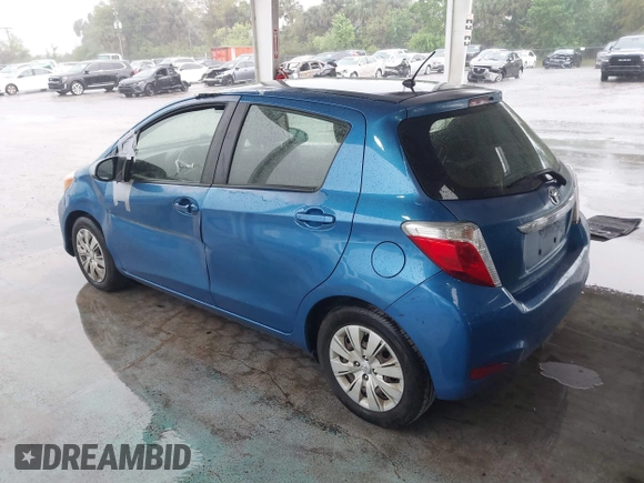 2013 Toyota Yaris L with VIN JTDKTUD33DD545913, listed as a IAAI auction lot 41752043 with 201,236 mi miles. Bid and sale history available at carsss.com. Image 3.