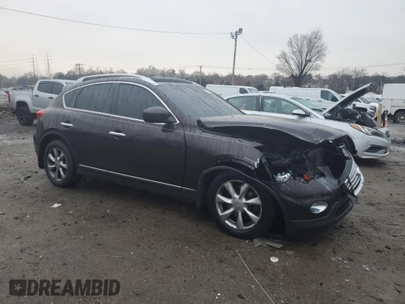 2008 Infiniti EX Journey with VIN JNKAJ09F98M356054, listed as a Copart auction lot 85111284 with 198,675 mi miles and Salvage Title. Bid and sale history available at carsss.com. Image 4.