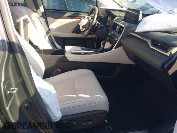 2022 Lexus RX 350 with VIN 2T2HZMAA8NC241885, listed as a IAAI auction lot 41776191 with 89,842 mi miles and . Bid and sale history available at DreamBid. Image 5.