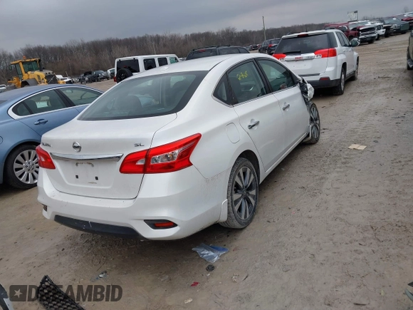 2016 Nissan Sentra SV with VIN 3N1AB7AP4GY289177, listed as a IAAI auction lot 41571346 with 43,387 mi miles and . Bid and sale history available at DreamBid. Image 4.