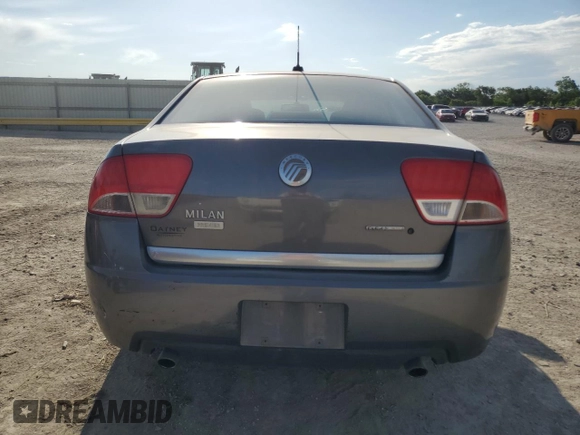2011 Mercury Milan Premier with VIN 3MEHM0JG1BR604418, listed as a Copart auction lot 57985365 with 180,832 mi miles and Salvage title. Bid and sale history available at DreamBid. Image 6.