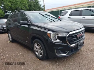 2022 GMC Terrain SLE z VIN 3GKALMEV0NL114733, wystawiony jako IAAI lot #41932365 z przebiegiem Nie podano mil oraz . Historia ofert i sprzedaży dostępna na DreamBid. Obrazek 1.