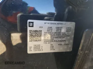 2020 GMC Acadia Denali with VIN 1GKKNXLS1LZ152440, listed as a Copart auction lot 46347165 with 67,682 mi miles and Salvage title. Bid and sale history available at DreamBid. Image 13.