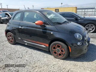 2016 FIAT 500e with VIN 3C3CFFGE2GT170300, listed as a Copart auction lot 54011115 with 28,674 mi miles and Clean Title. Bid and sale history available at carsss.com. Image 4.