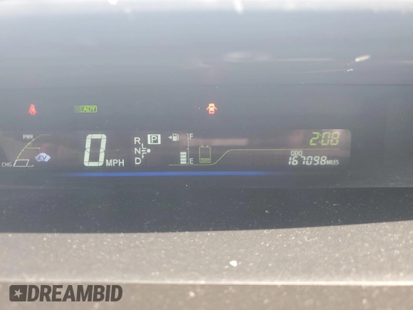 2012 Toyota Prius Two with VIN JTDZN3EUXC3030678, listed as a Copart auction lot 55389295 with 167,098 mi miles and Clean Title. Bid and sale history available at DreamBid. Image 9.