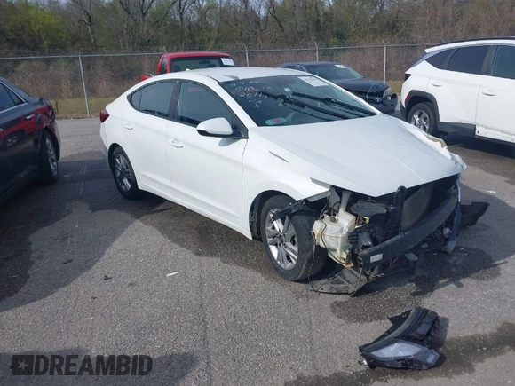 2020 Hyundai Elantra SEL with VIN 5NPD84LF1LH540675, listed as a IAAI auction lot 41315036 with 124,246 mi miles. Bid and sale history available at carsss.com. Image 1.