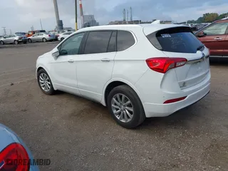 2020 Buick Envision Essence with VIN LRBFXCSA4LD150105, listed as a IAAI auction lot 40139829 with 26,982 mi miles. Bid and sale history available at carsss.com. Image 3.
