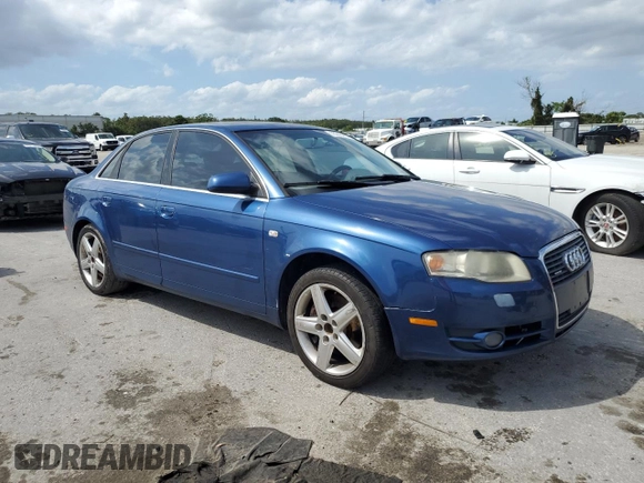 2005 Audi A4 2.0T with VIN WAUDF68E15A444540, listed as a Copart auction lot 73312214 with 180,183 mi miles and Salvage Title. Bid and sale history available at carsss.com. Image 4.