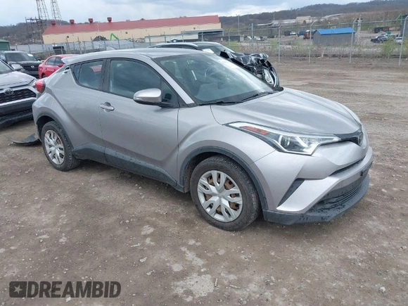 2019 Toyota C-HR XLE with VIN NMTKHMBX7KR079751, listed as a IAAI auction lot 42013399 with 74,665 mi miles. Bid and sale history available at carsss.com. Image 1.