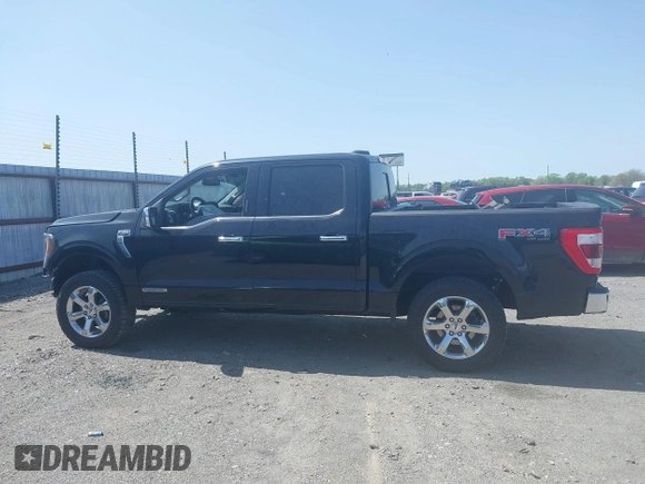 2021 Ford F-150 XL with VIN 1FTFW1ED7MFA77770, listed as a IAAI auction lot 41882929 with 76,099 mi miles and . Bid and sale history available at DreamBid. Image 14.